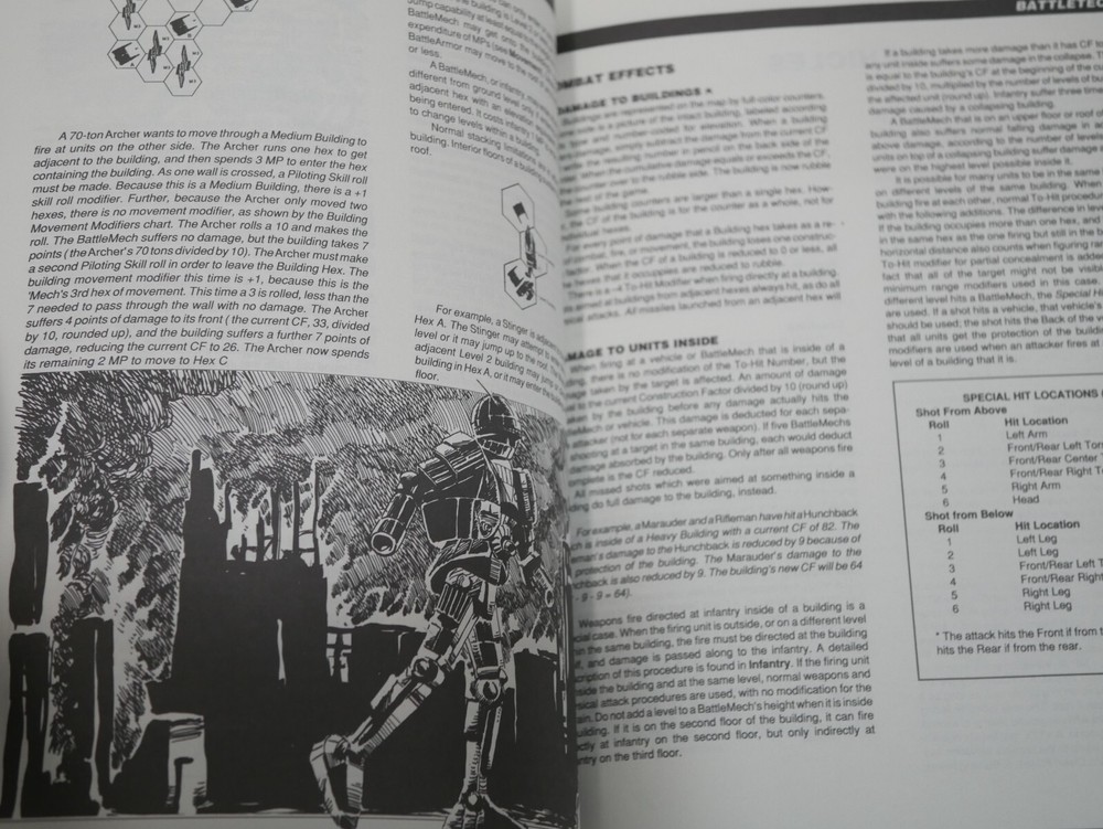 FSA 1990 BatlleTech - #1640 Compendium with DATA sheet