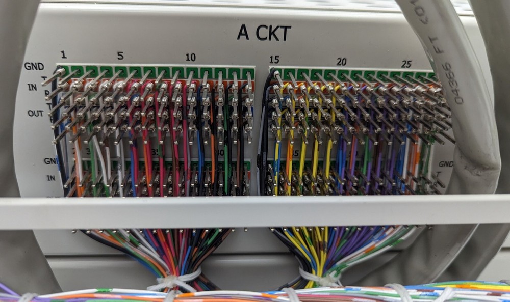 ADC Model D1M-1E1056-CP-ST 56 Circuit DSX-1 Interconnect Panel - Working Pull