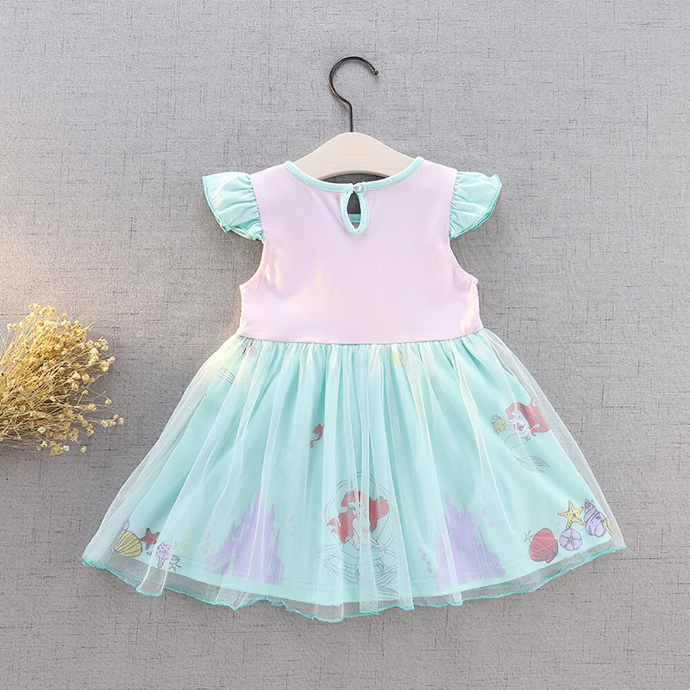 NEW Boutique Ariel Little Mermaid Snow White Alice in Wonderland Tulle Dress