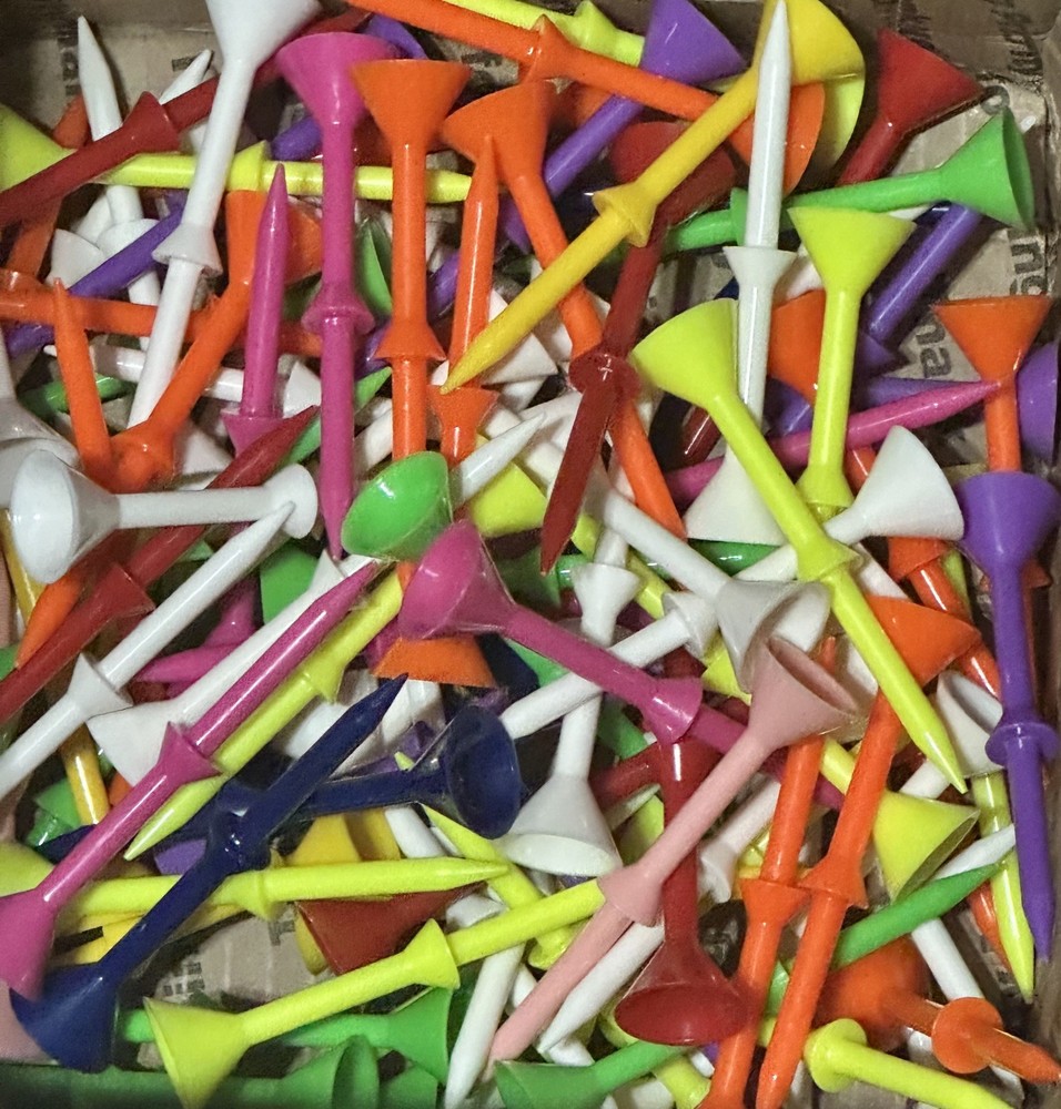 Random Martini Golf Tees 3 1/4" (5 Tees)