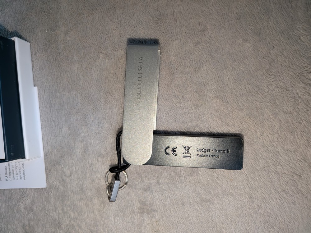 Ledger Nano X Bluetooth Enabled Crypto Hardware Wallet