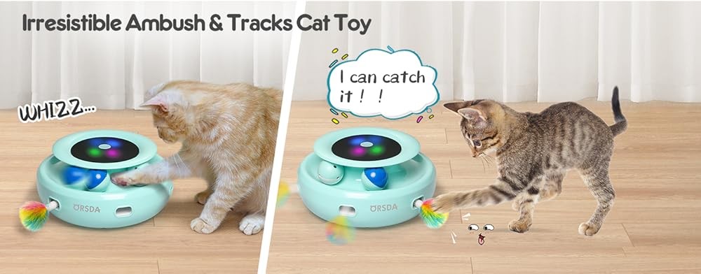 Feathers Replacement ONLY Interactive Cat Toys