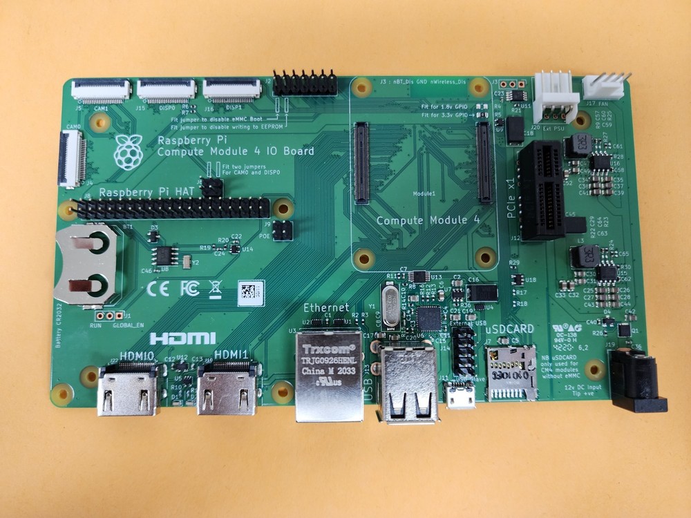 Raspberry Pi Compute Module 4 IO Board - CM4I0