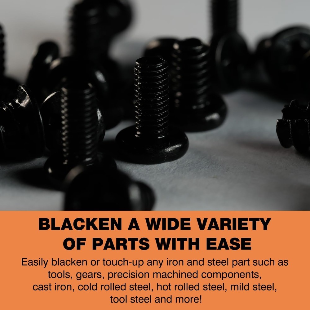 Black Oxide Coating Kit - Black Oxide Solution, Versatile Blackening Solution fo