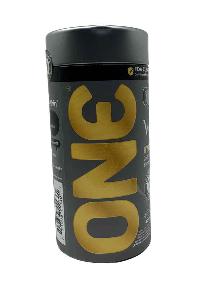 ONE Vanish Hyperthin Lubricated Latex Condoms - 12 PACK - Extra Sensitive Thin