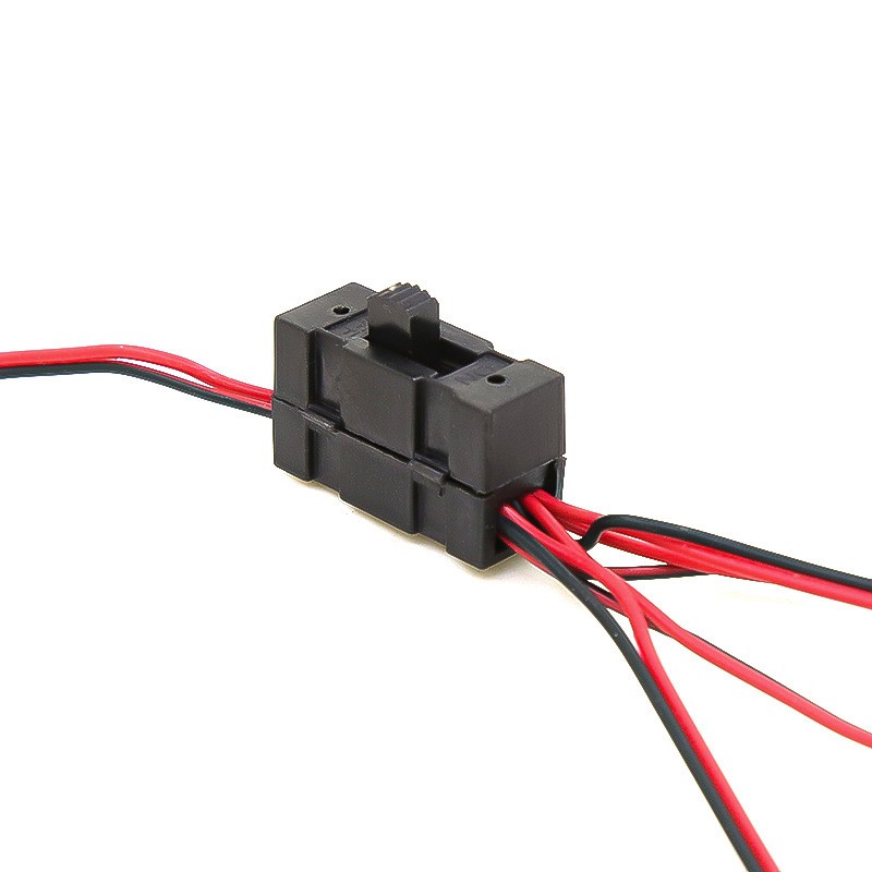 LED Light On/Off Controller Switch Y Wire Split Cable For TRX-4 SCX10 1/10 RC a