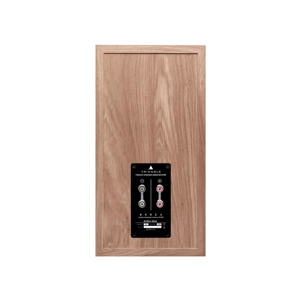triangle Borea BR04 Bookshelf Speakers Pair (Light Oak)