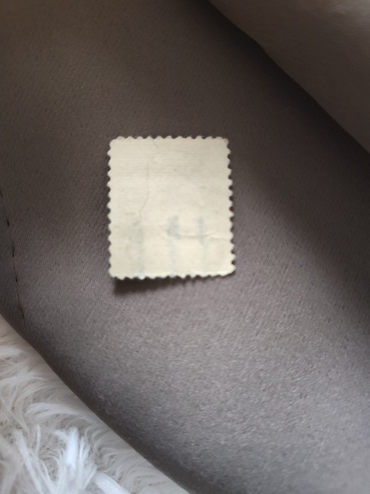 Authentic Rare 1 Cent Benjamin Franklin Stamp Used
