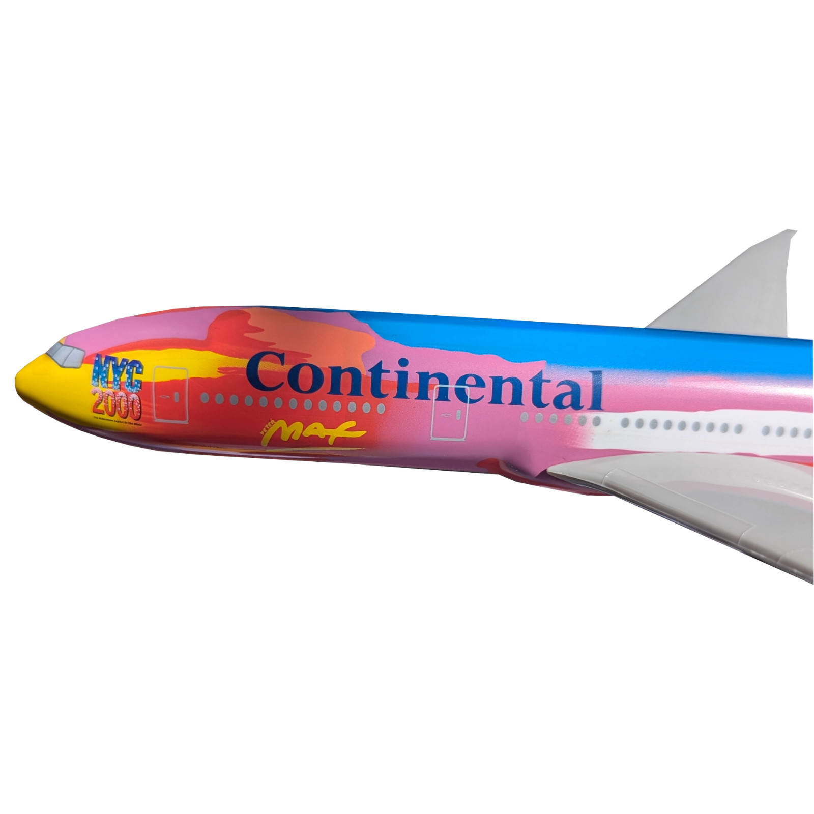 Flight Miniatures Continental "NYC" Peter Max 777-200 1:200 Scale RARE LIMITED