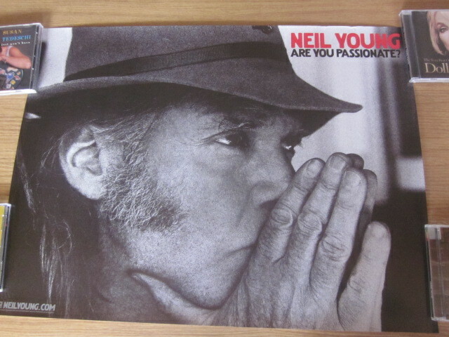 Neil Young 2002 Are You Passionate? Promo Poster Donald Dunn Booker T. Jones
