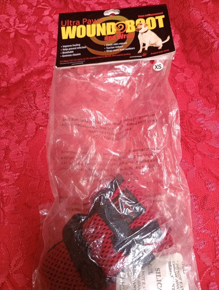 Ultra Paws Wound Boot And Wrap Size XS