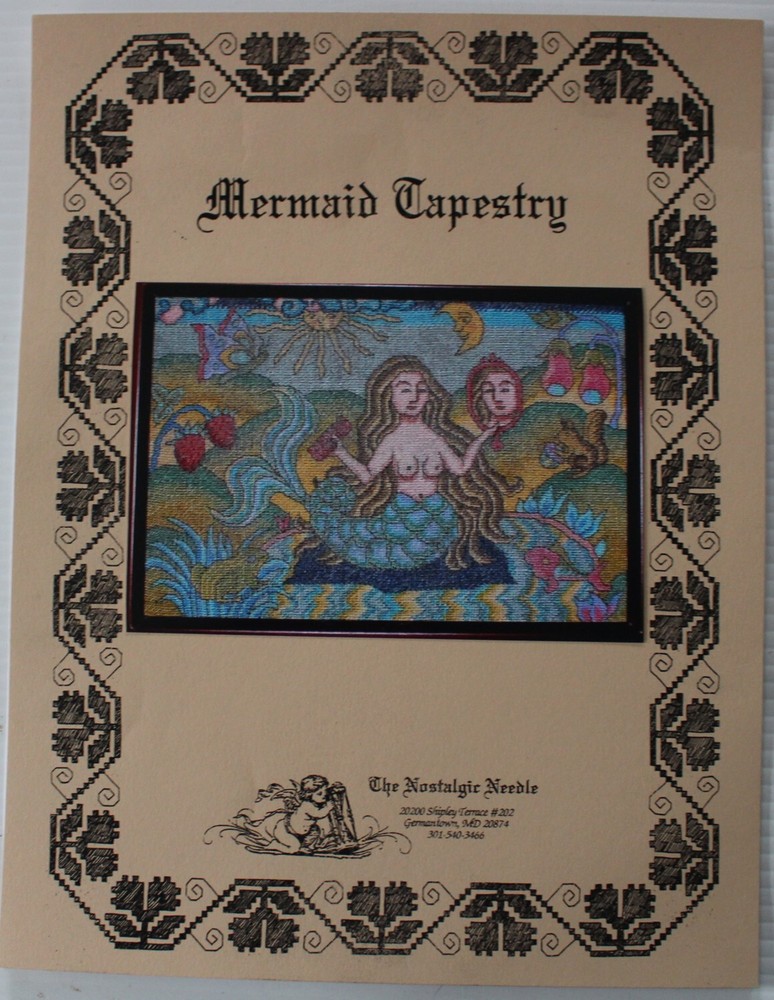 Mermaid Tapestry - by Nostalgic Needle