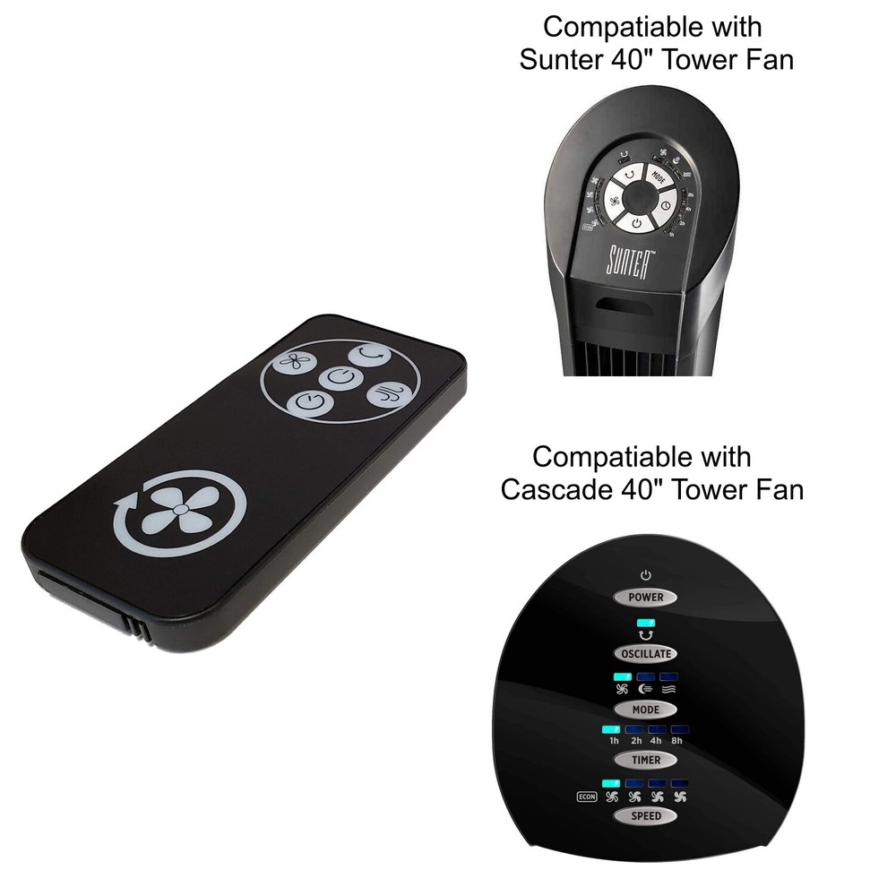 Cascade Tower Fan Remote Control Replacement *** FREE SHIPPING ***