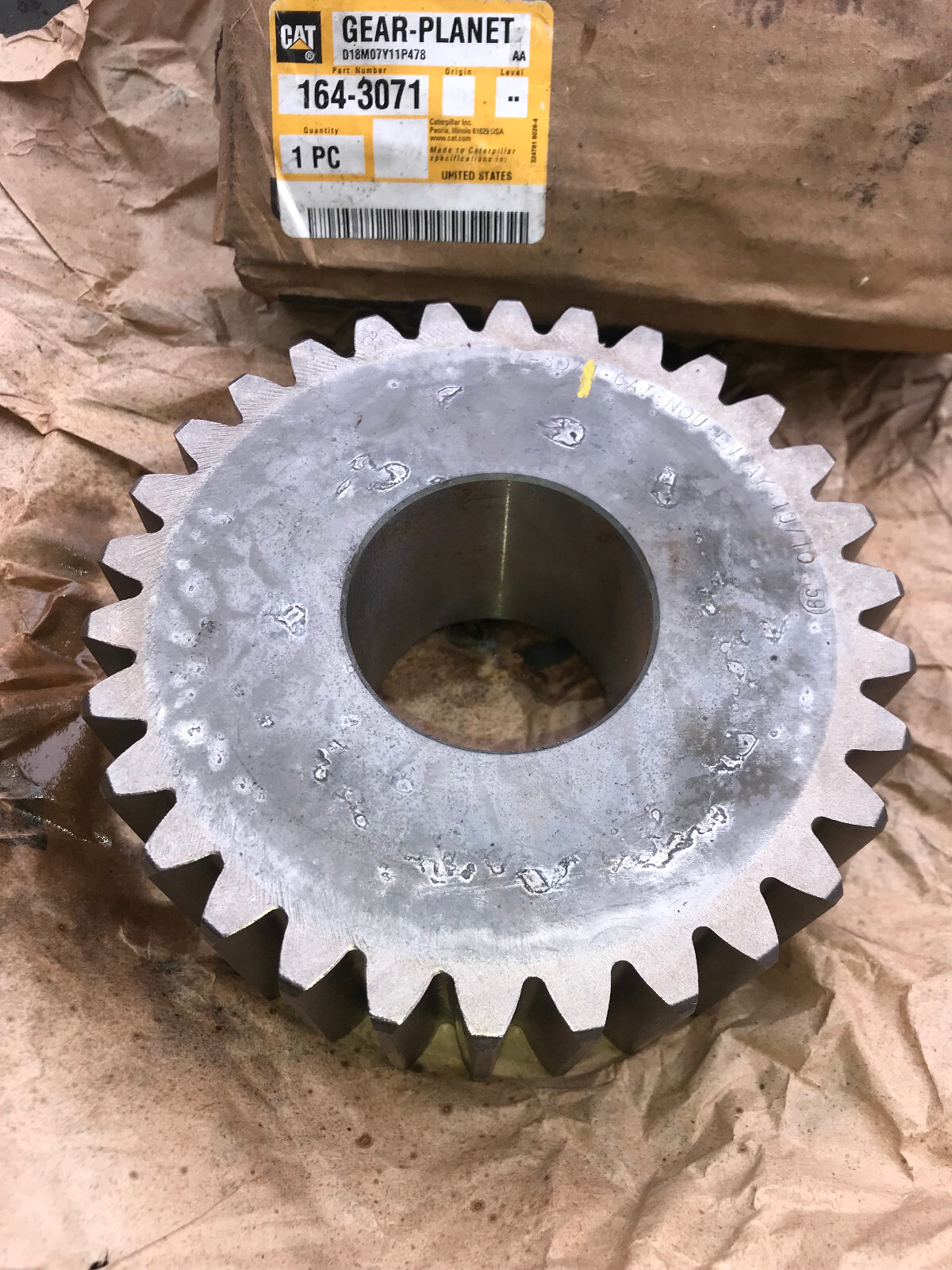 164-3071 CAT  Planet Gear Pt# Caterpillar 950 962 IT62 Planetary ------ OEM NEW