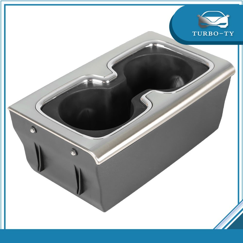 Dual Center Console Cup Holder For Chevrolet Silverado 1500 GMC Sierra 2014-2018