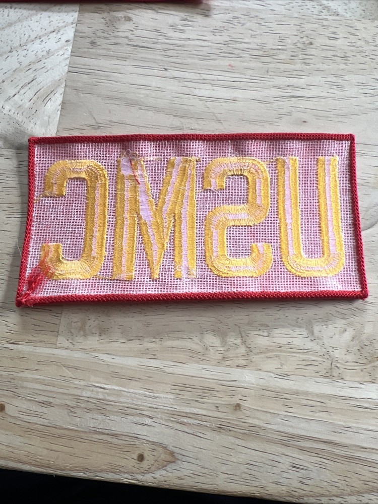 US Marine Corps - "USMC" Embroidered Patch. New