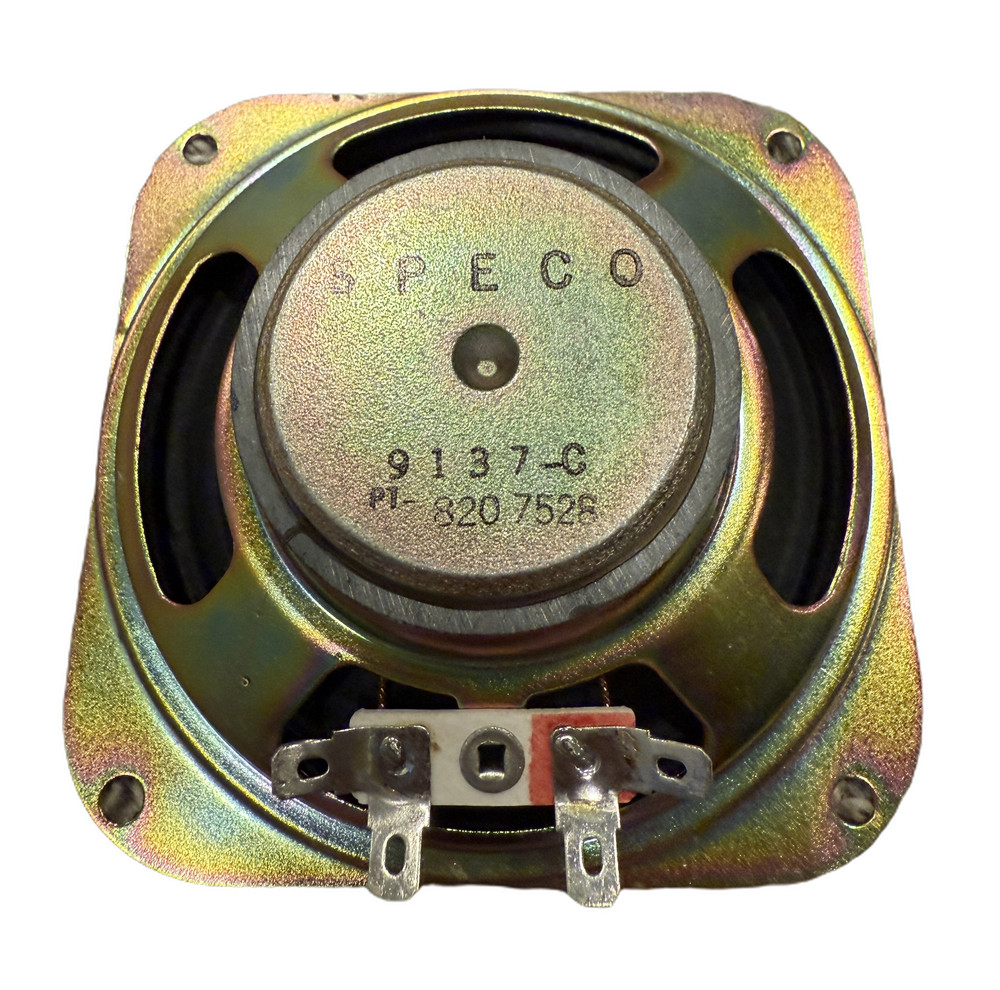 SPECO 9137 ROUND 4" SPEAKER 4 OHM