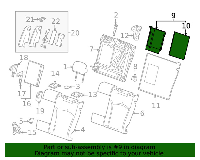 Genuine GM Inner Panel 13307388
