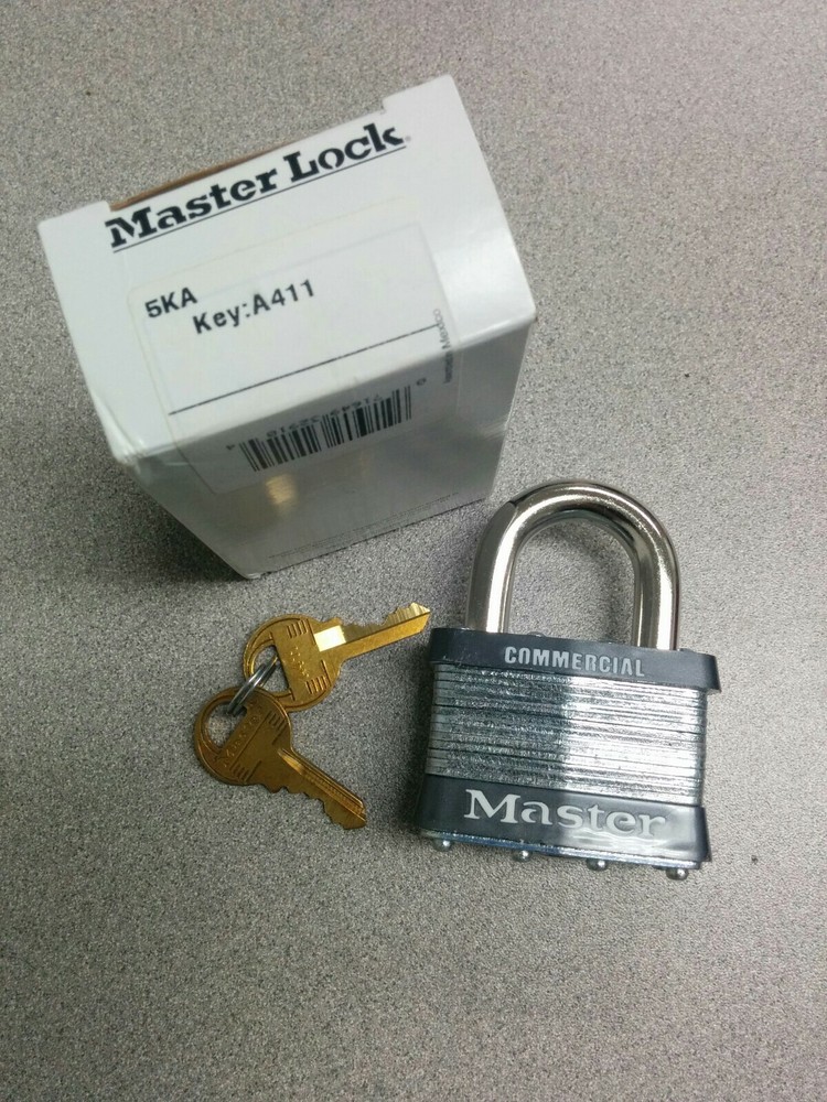 MasterLock 5KA Padlock commercial, keyed alike as A118