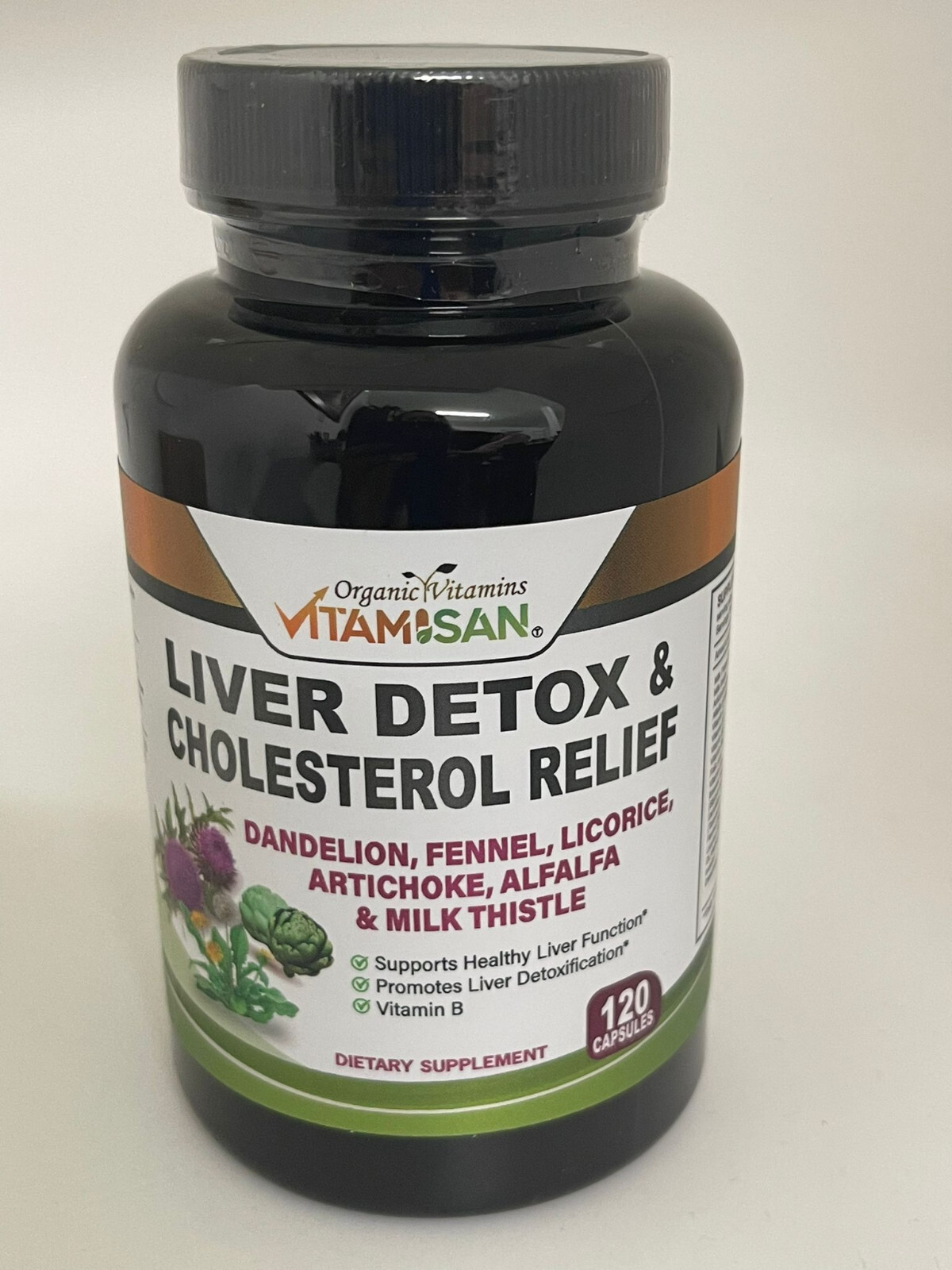 Best Liver Cleanse Repair Pills Detox Cleanser Supplements Men Women Care 120
