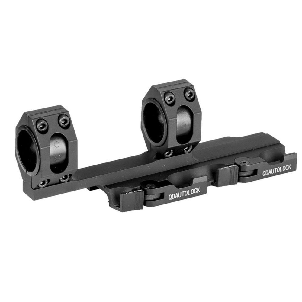 Quick Release Mount Clamp 25.4mm 30mm Offset Extended Holder