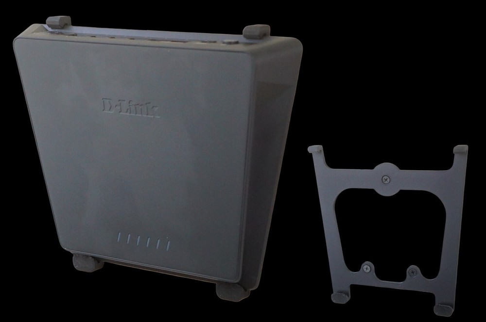 Wall Mount Ceiling Bracket for D-Link 6-Port Network Switch Fits Model DMS-106XT