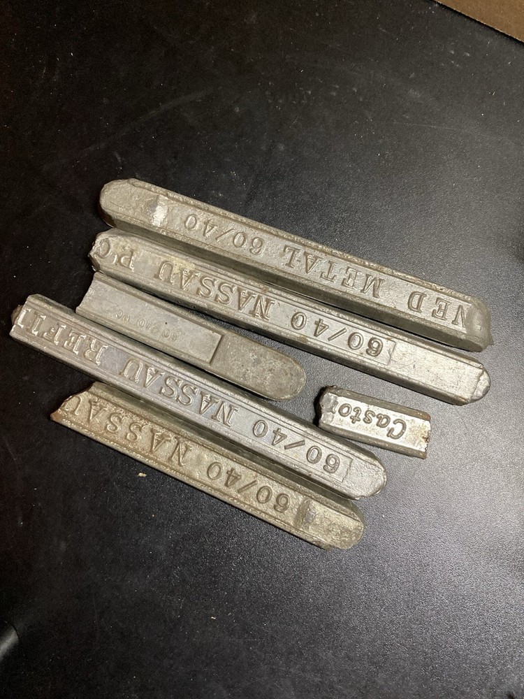 60/40 TIN LEAD SOLDER BARS