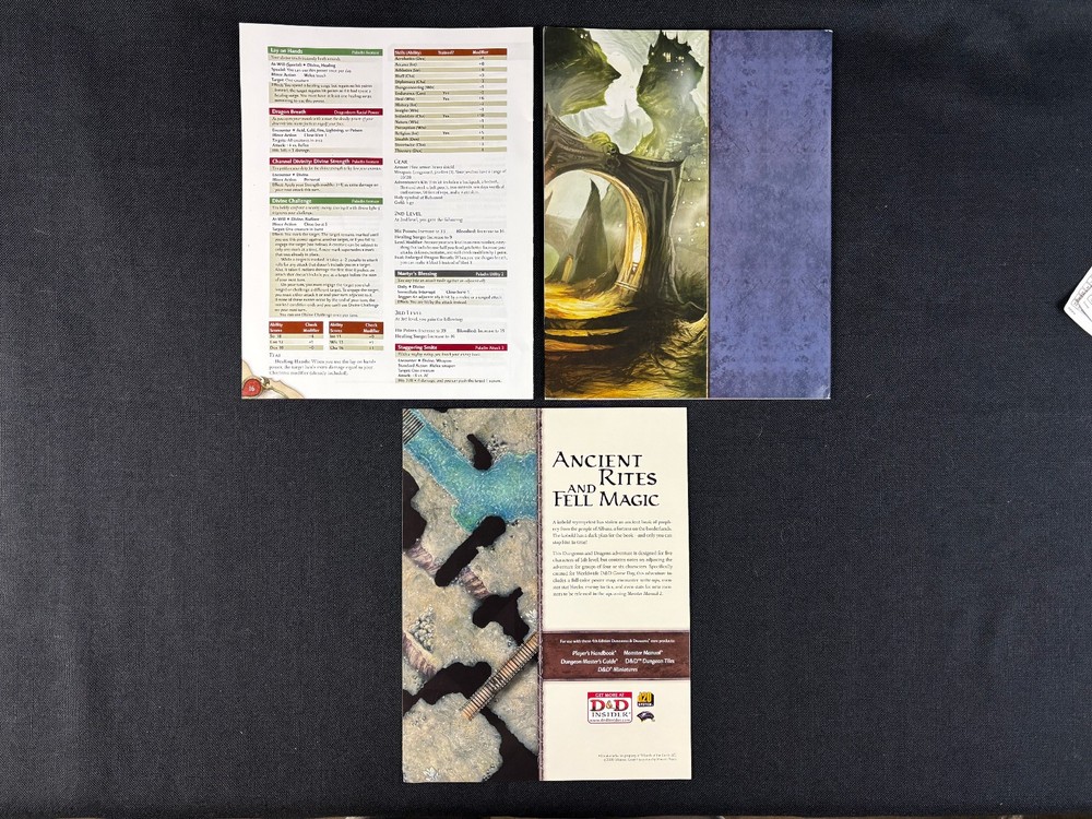 2008 Dungeons & Dragons Roleplaying Game Starter Set 4th Edition