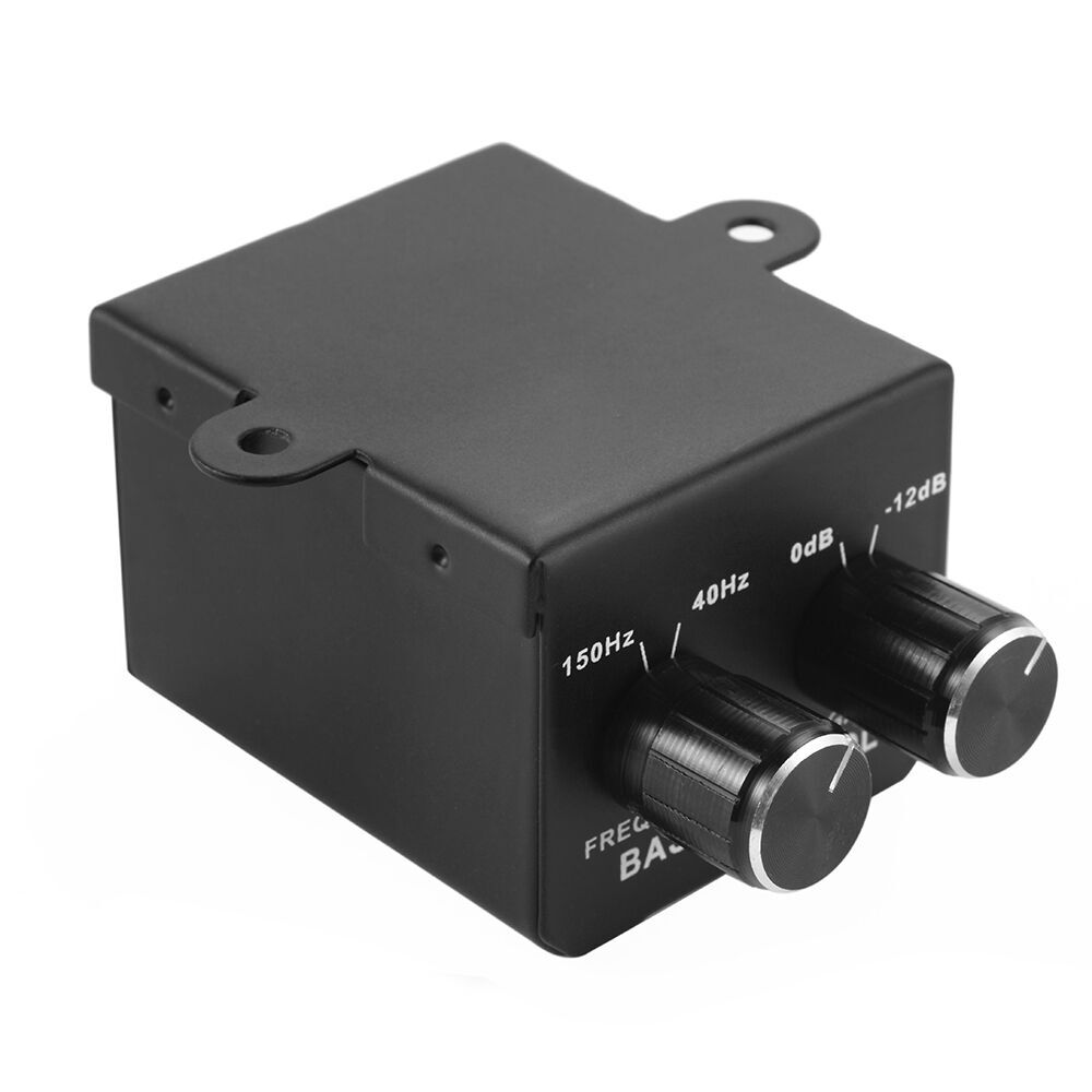 Auto Remote Level Volume Amplifier Subwoofer Equalizer Crossover Bass Controller