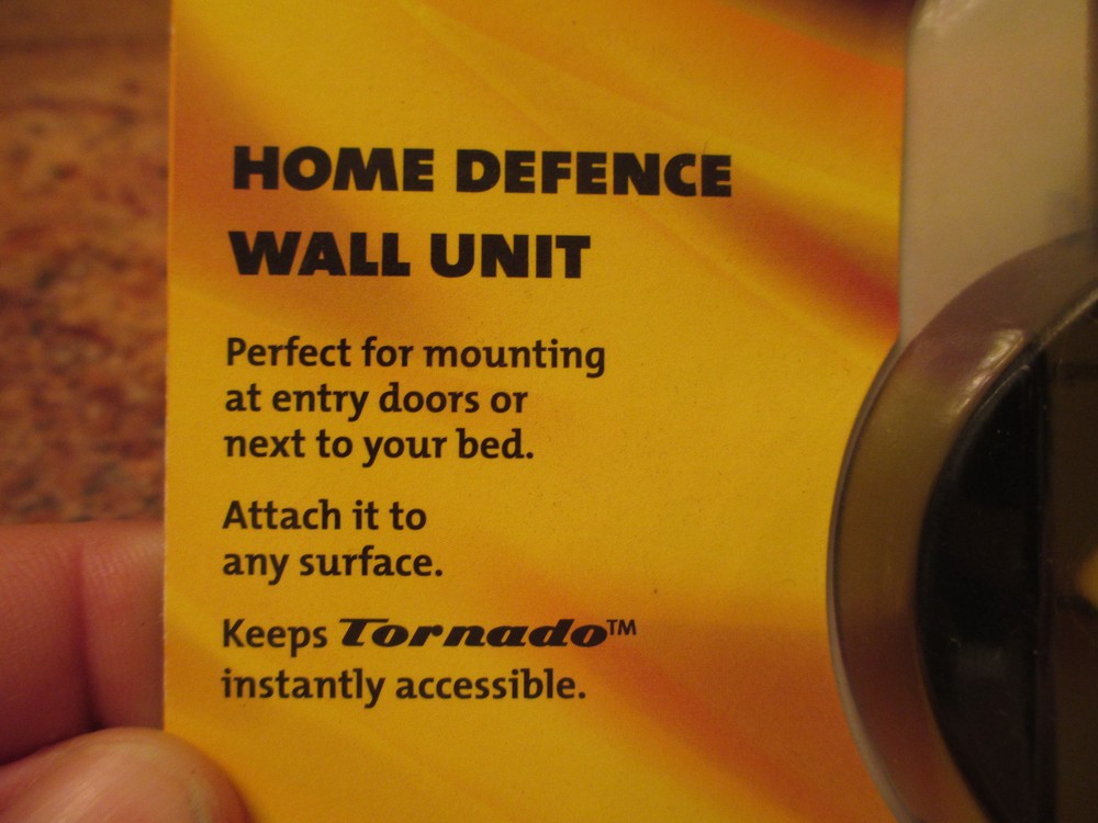 TORNADO PERSONAL DEFENCE SYSTEMS - WALL UNIT - THD004