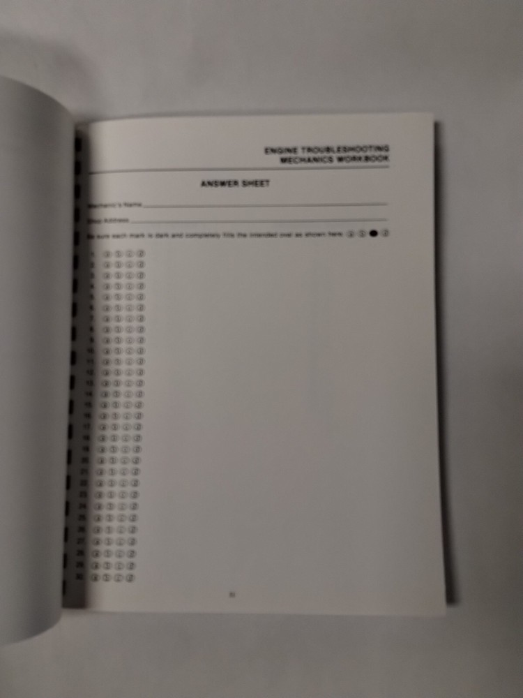 Continental The Professional Mechanics Training Program Engine Troubleshooting