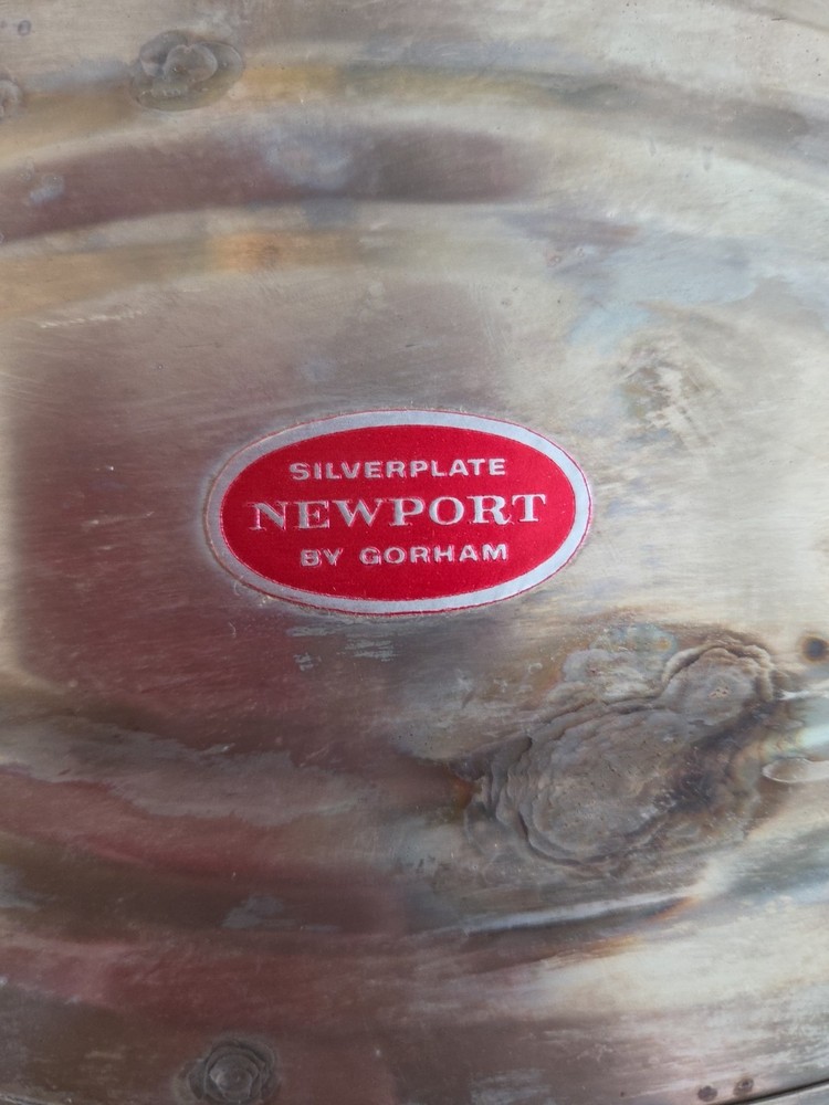 Silverplate Newport By Gorham Bread Bowl