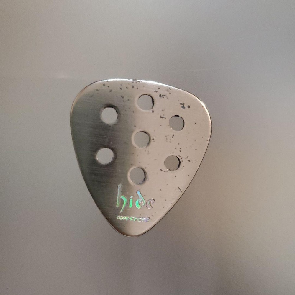 X JAPAN & hide guitar pick