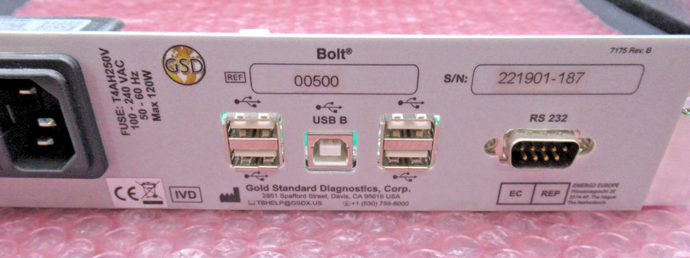 Gold Standard Diagnostics The Bolt 00500 Controller Module *NEW*