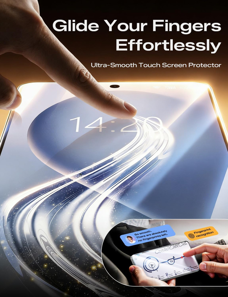 2PACK 3Rd Gen for Samsung Galaxy S26 Ultra Screen Protector, One-Pull Easy Insta