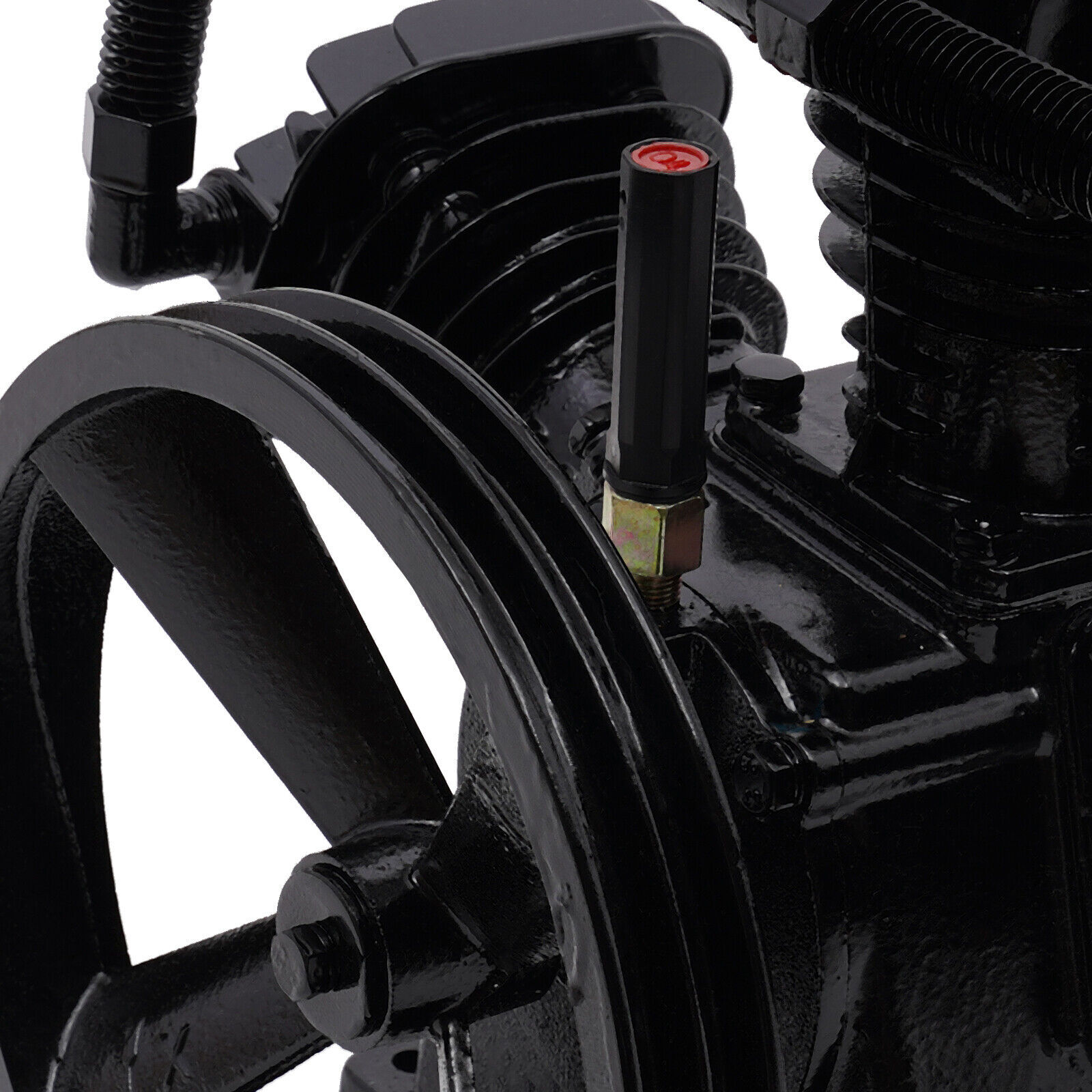 4HP Single-Stage Inline-Twin Replacement Air Compressor Pump 3 Cylinder Head