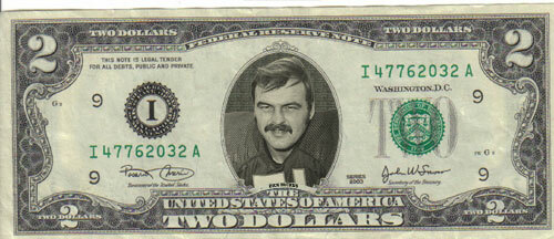 Bears Dick Butkus $2 Bill Mint Celebrity