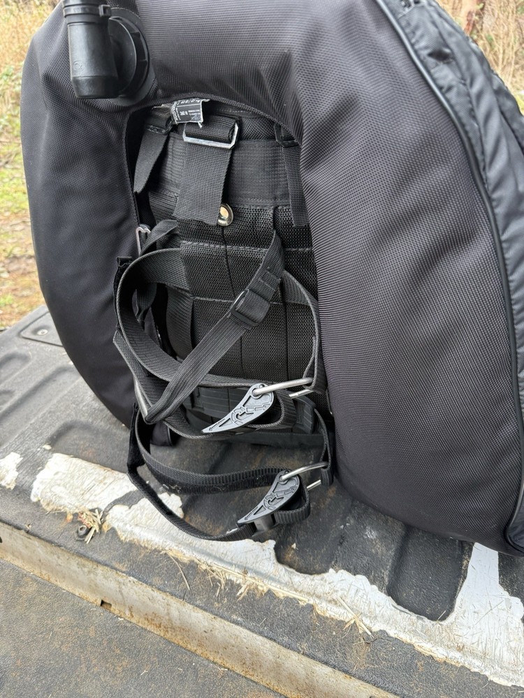 Zeagle Tech Buoyancy Compensator BCD Buoyancy Control Device Scuba Diving Black