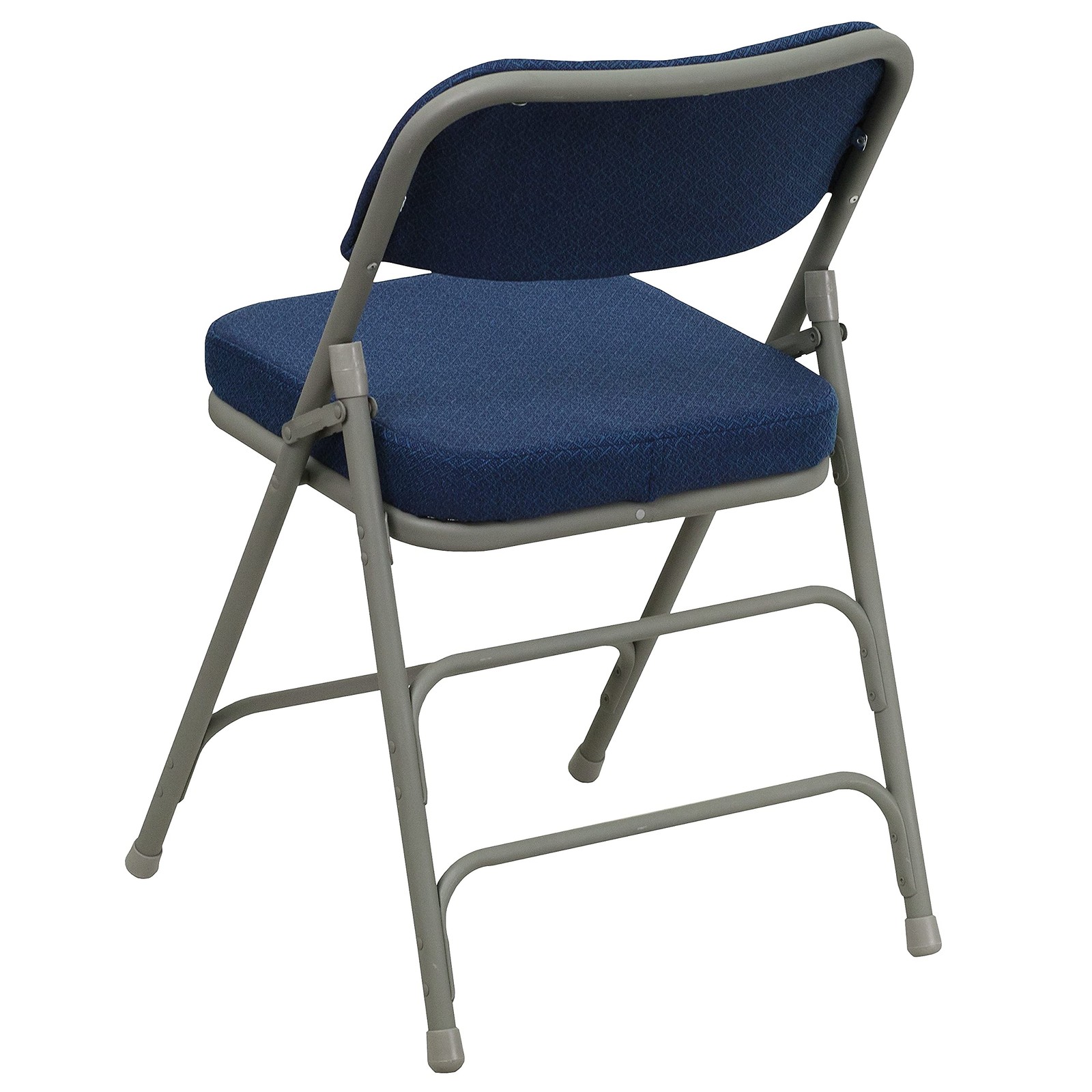 Flash Furniture Hercules Metal Folding Chairs w/ Cushioned Fabric Seat - Set of