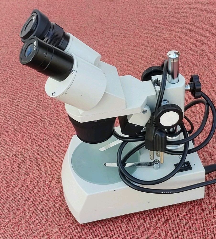 Stereo Microscopic 1x/3x w wf10x eyepieces  adjustable width Microscope