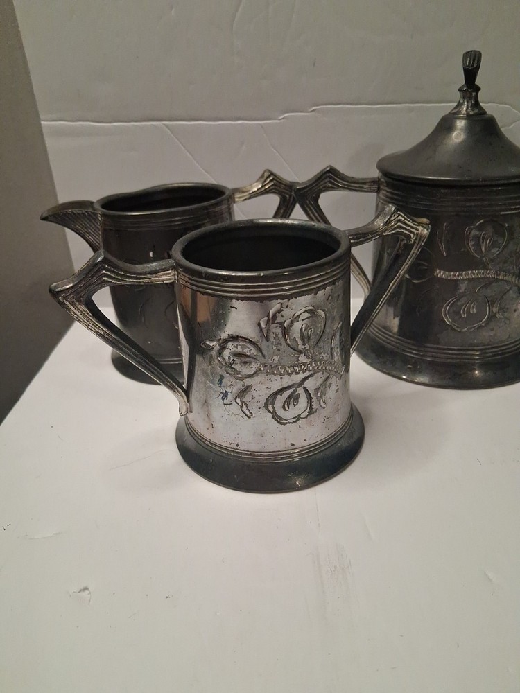 Rogers Silver Plated Tea Set