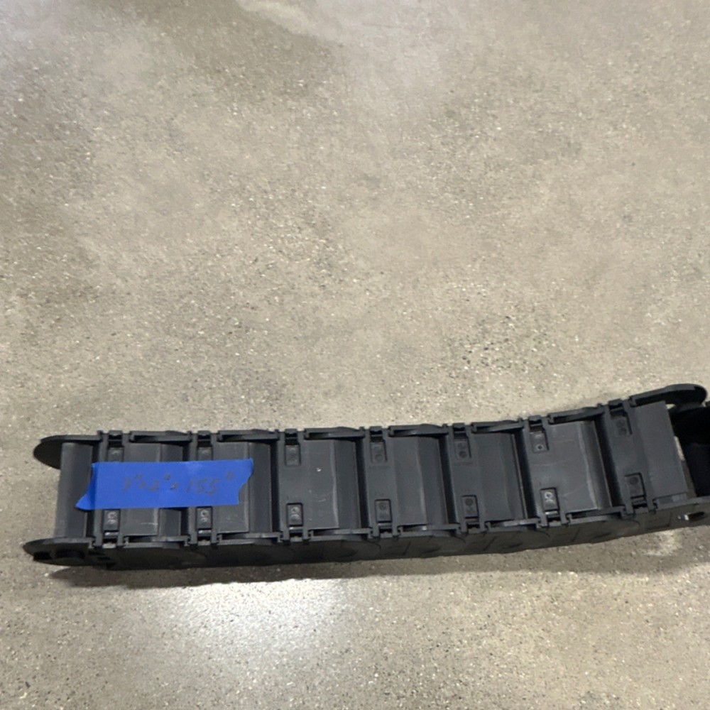 Black Plastic Cable Track 3" x 2" x 155"