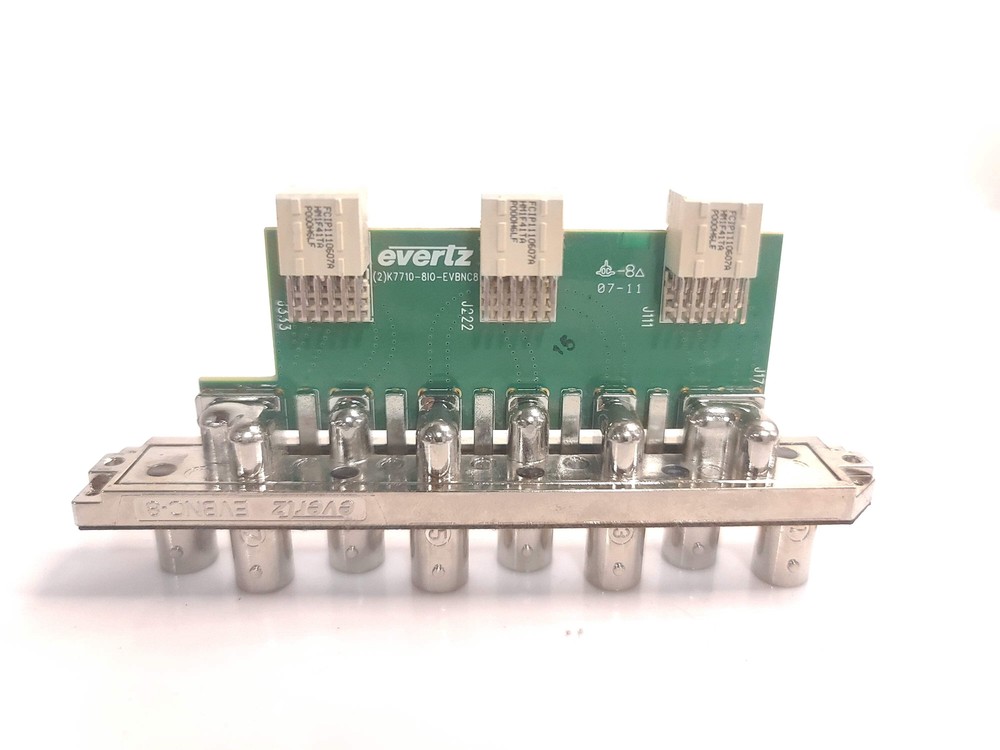 Evertz 7710DCDA-HD HD Down Converter & Distribution Amplifier Module w/ Back