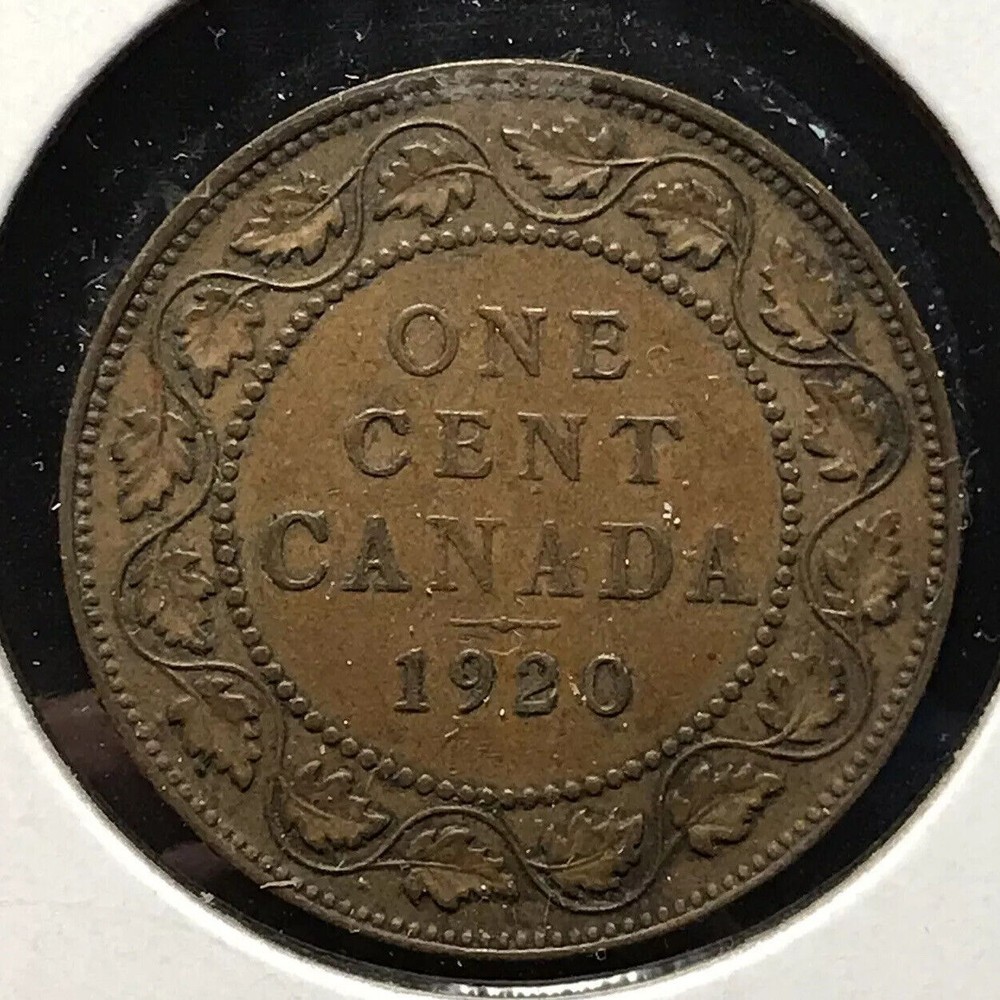 1920 1c Cent Canada - Nice Example - AM09