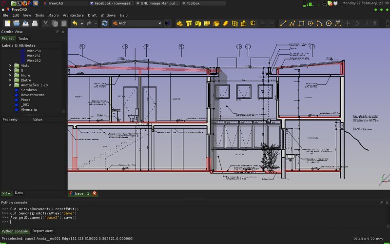 FreeCAD Professional 2D 3D Parametric Graphic Modeling Software-DWG-for Windows