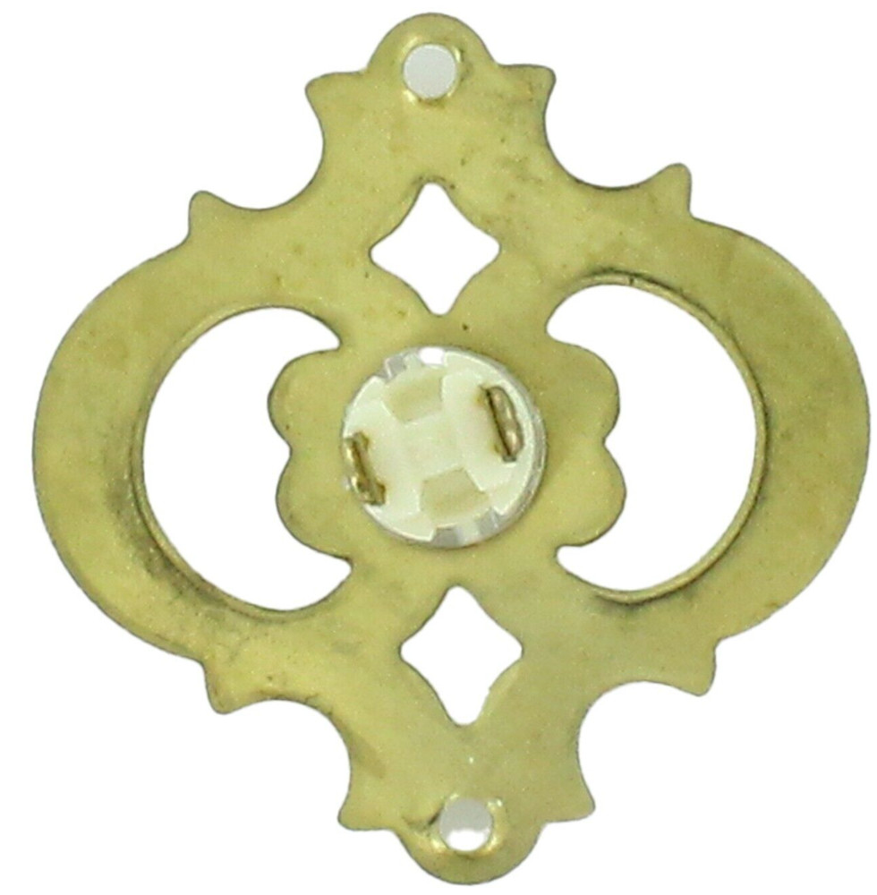 NUTONE MASTERPIECE SERIES PB32-LPB SOLID BRASS LIGHTED PUSHBUTTON