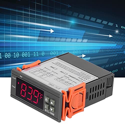 Digital Temperature Controller, -1000 Cooling and Heating Temperature 12V