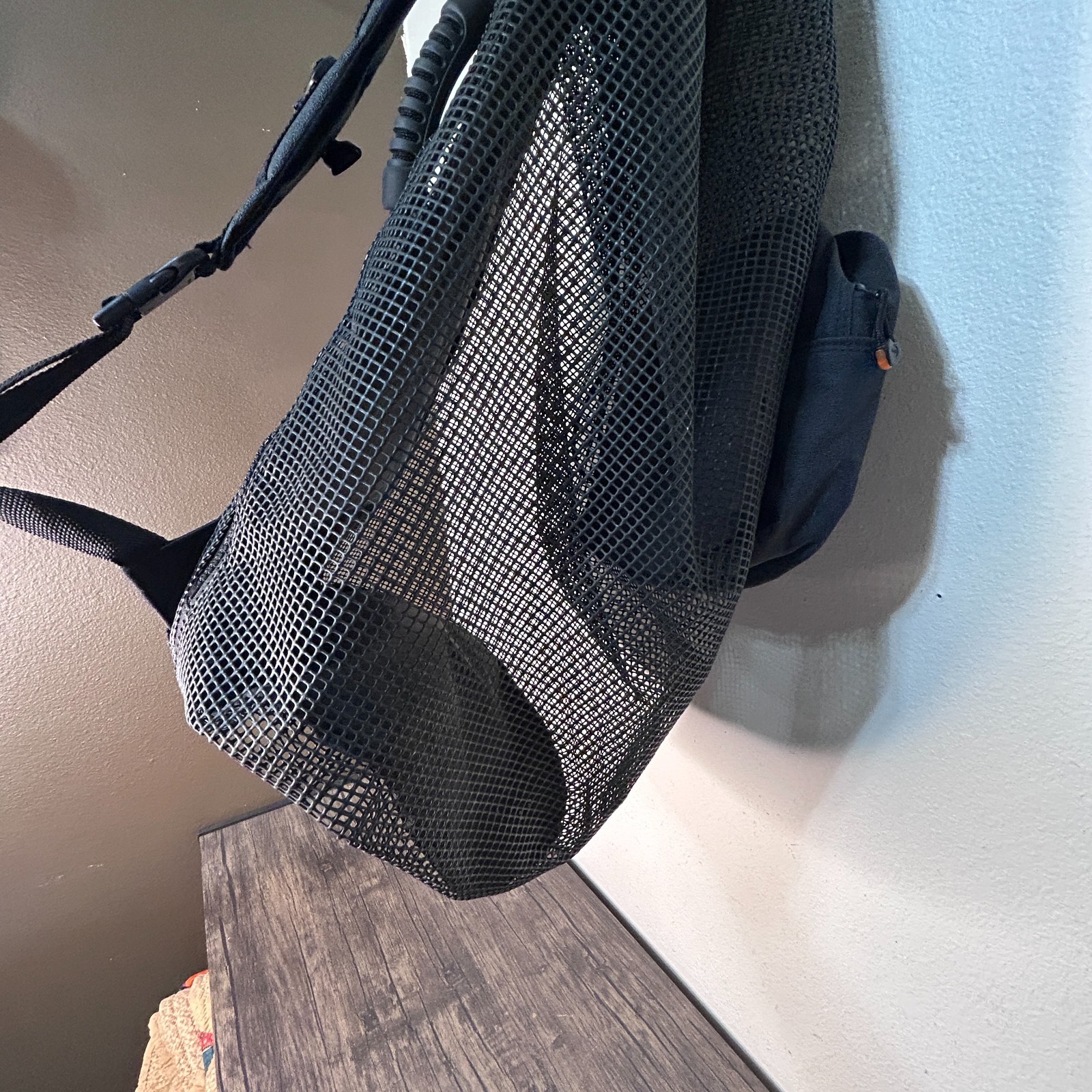 AKONA ADVENTURE GEAR Large Mesh Canvas Bag Backpack Scuba Snorkeling 30" 4749