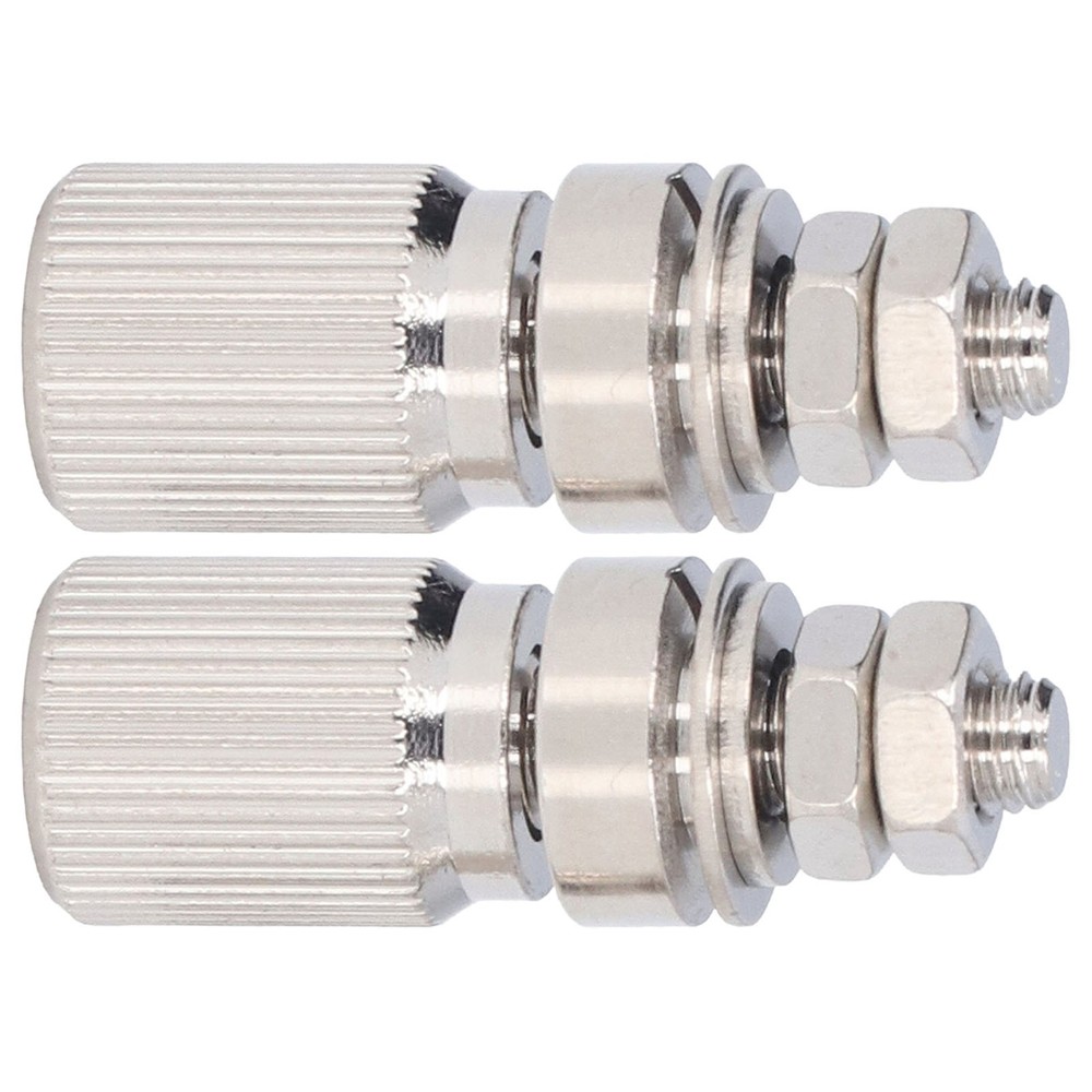 2Pcs Terminal Binding Post No Insulation Power Grounding Terminal Post BYE