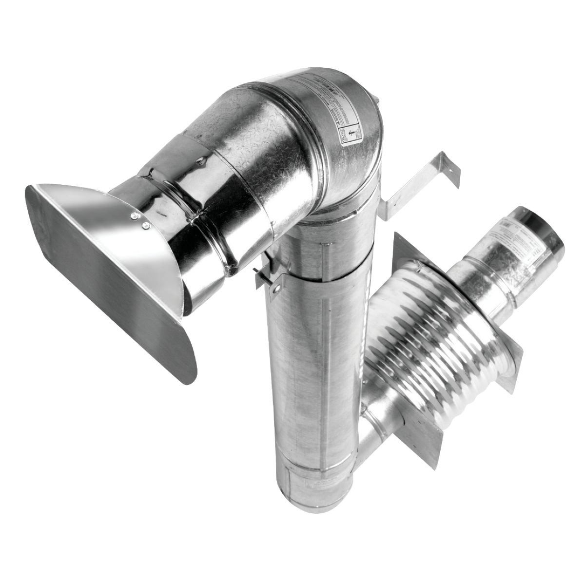 SELKIRK VP Pellet Pipe 3 In. Through the Wall Pellet Stove Pipe Kit 283870